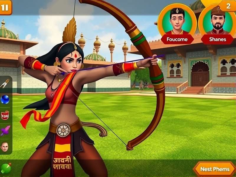 Sanskriti Archery character customization options